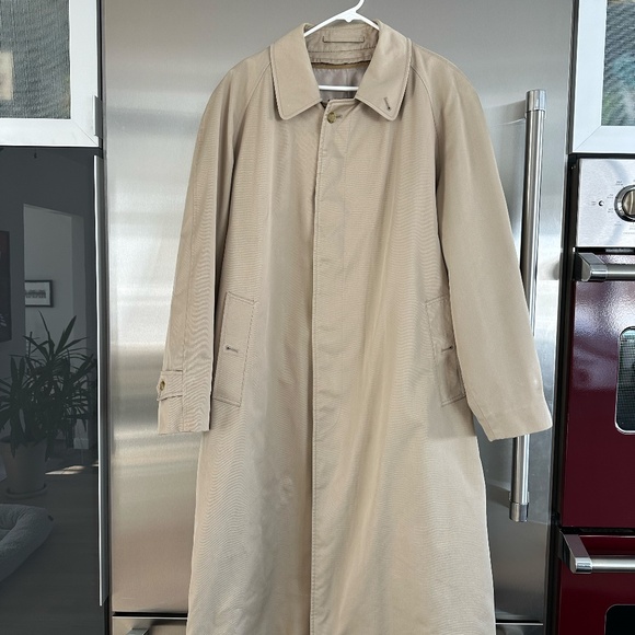 Original Burberry wool lined trench coat 44R - Picture 2 of 10